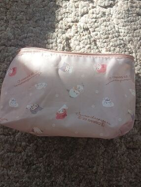Sanrio Pink Character Zip Pouch